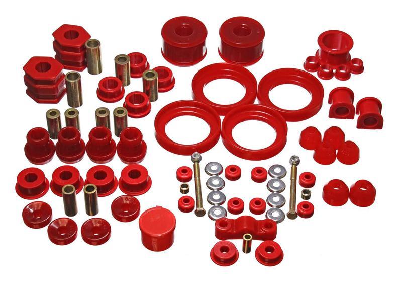 Scion FR S Suspension Bushing Kit - Energy Suspension - Hyper-Flex System - Red - `13-`27